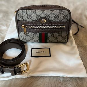 Gucci Bags | Ophidia Gucci Belt Bag | Color: Brown/Tan | Size: 85/34